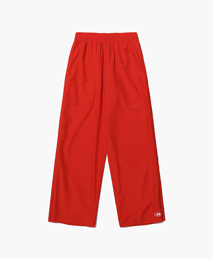 SIDE ZIP TRACK PANTS[RED]